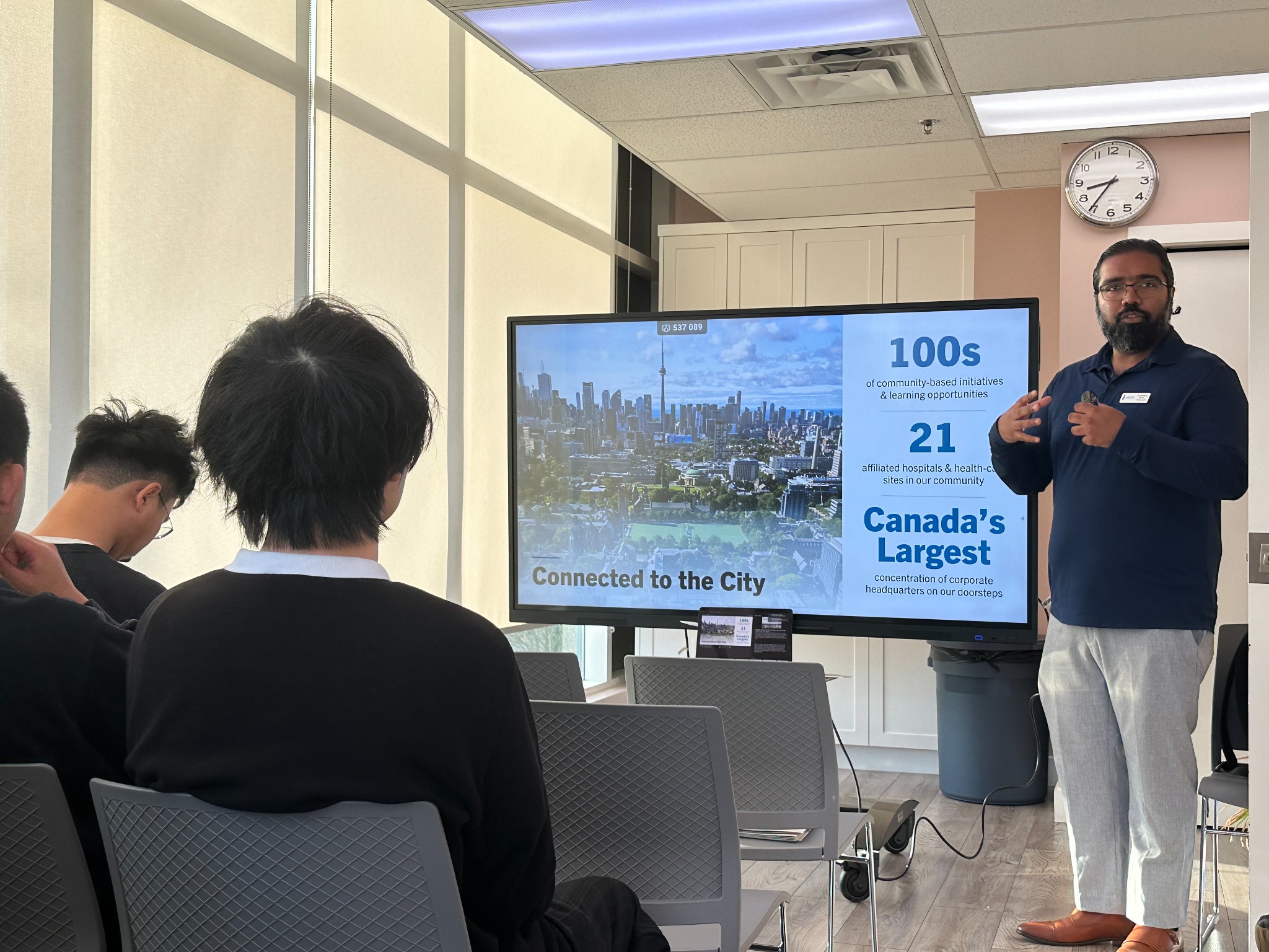 Students hear directly from U of T about university opportunities