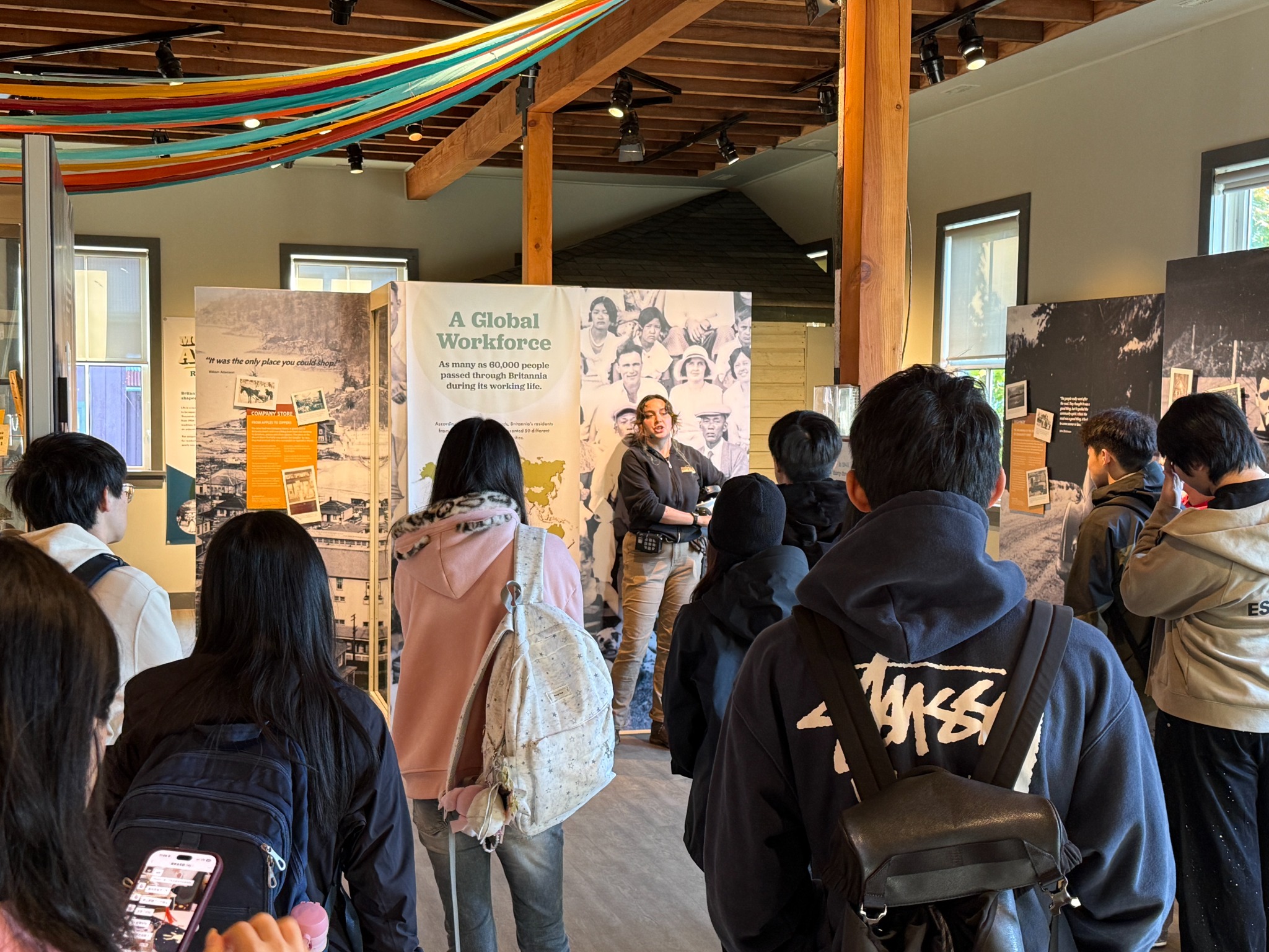 Learning about the people and community behind Britannia’s mining history.